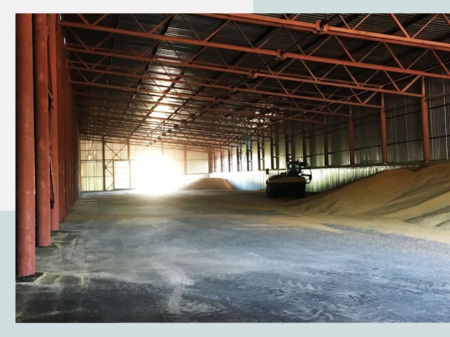 Строительство зернохранилищ в чусовом