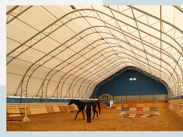 Строительство конных манежей в чусовом