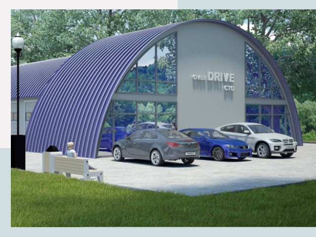 Монтаж ангаров и металлоконструкций от 627 руб.