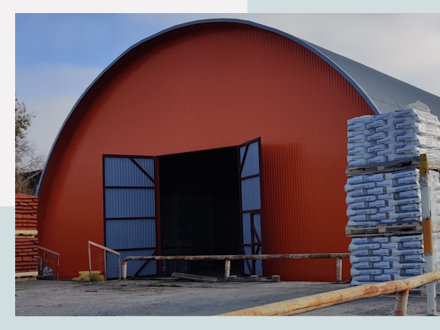 Полукруглые ангары по цене от 627 руб. в Чусовой