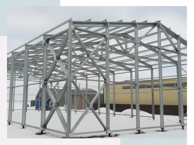 Каркасные ангары в чусовом