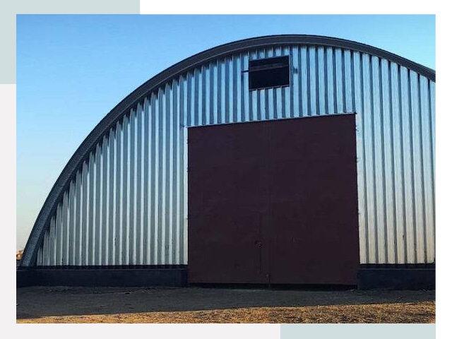 Бескаркасные ангары в чусовом