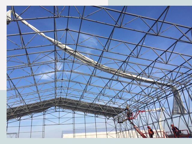 Шатровые ангары от 627 руб. в чусовом и Пермском крае