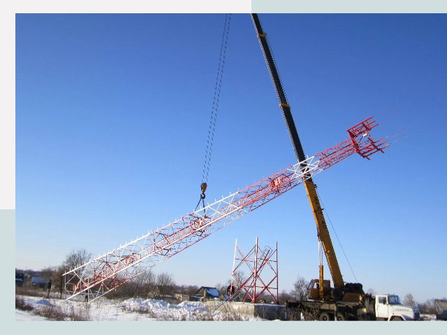 Строительство башен связи в чусовом от 627 руб.