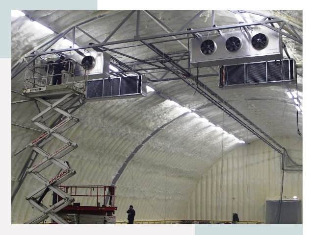 Оснащение ангаров в чусовом