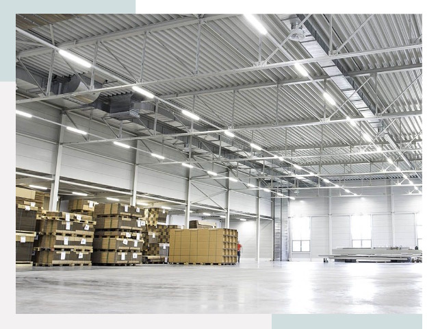 Освещение ангаров в чусовом