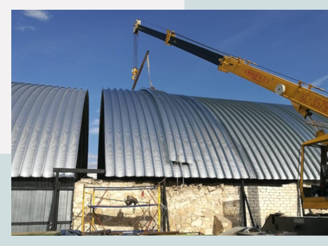 Реконструкция ангаров в чусовом от 627 руб.