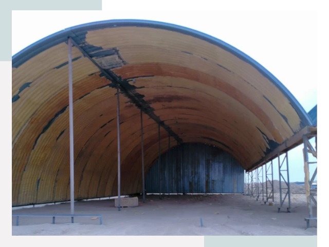 Реконструкция ангаров в чусовом