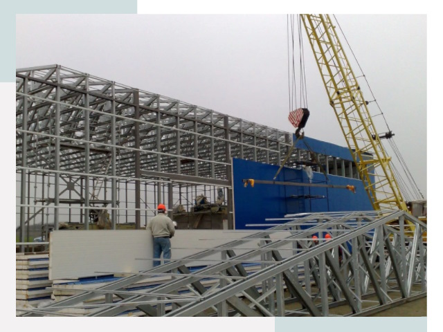 Монтаж ангаров в чусовом