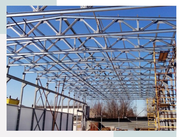 Металлокаркасы для складов в чусовом